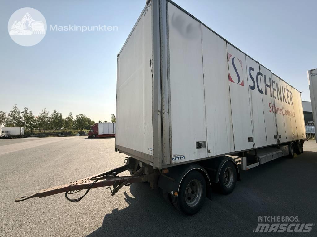 NTM UTP-39L-4 Przyczepy ze skrzynią zamkniętą