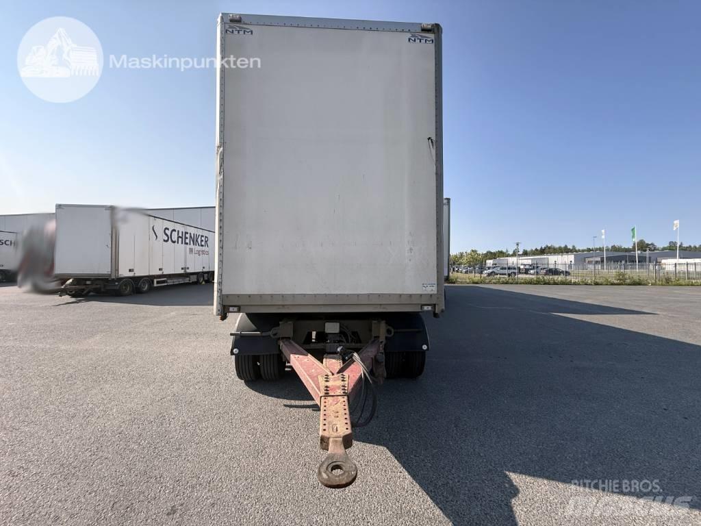 NTM UTP-39L-4 Przyczepy ze skrzynią zamkniętą