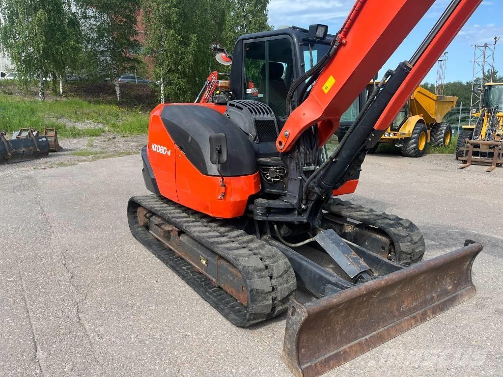 Kubota KX 080 Midikoparki  7t - 12t