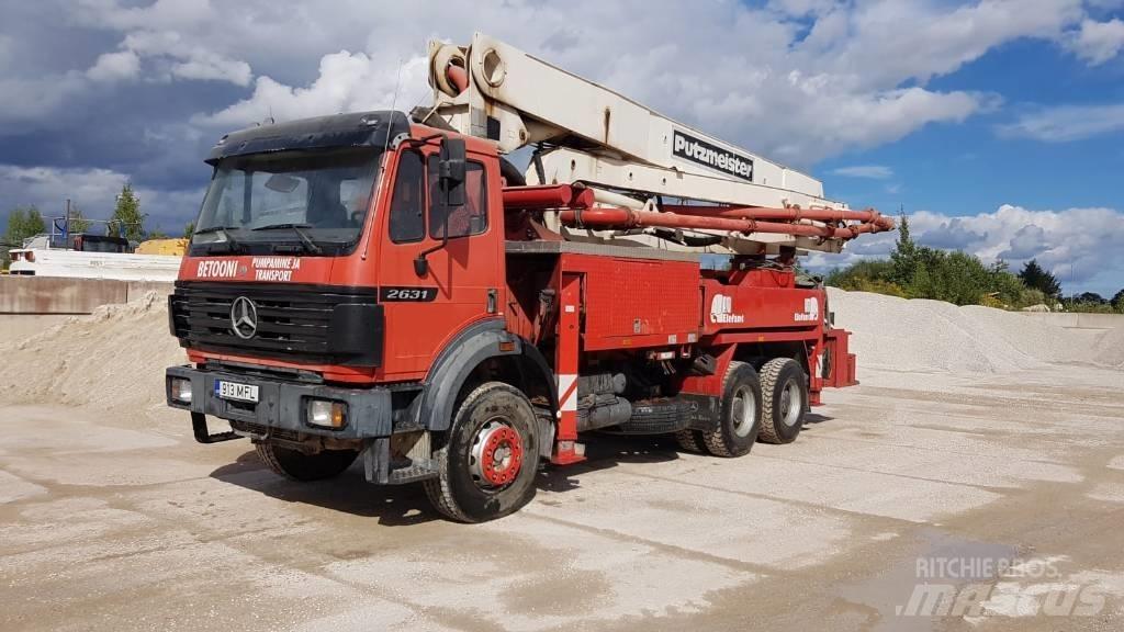 Putzmeister M 36 Samojezdne pompy do betonu
