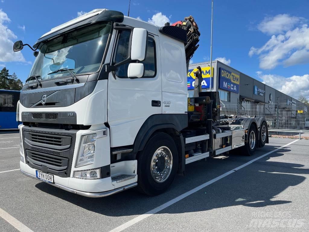 Volvo FM460, 6x2 Żurawie samochodowe