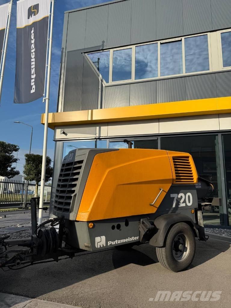 Putzmeister P 720 TD Samojezdne pompy do betonu