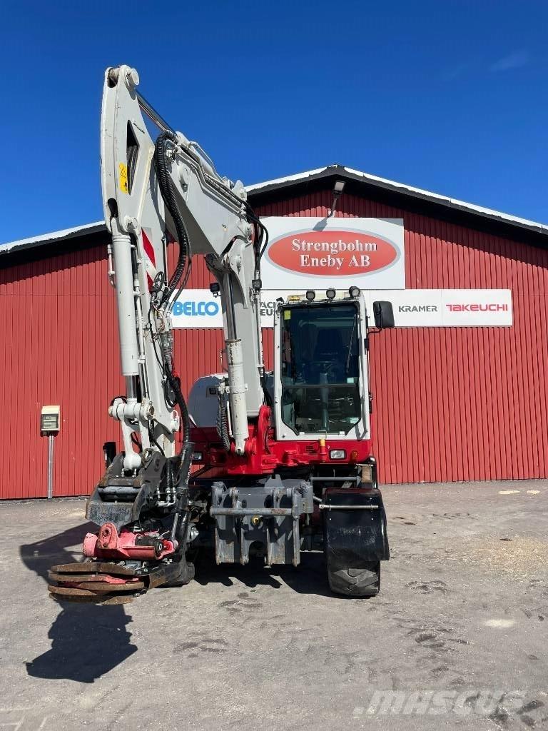 Takeuchi TB 295 W Koparki kołowe