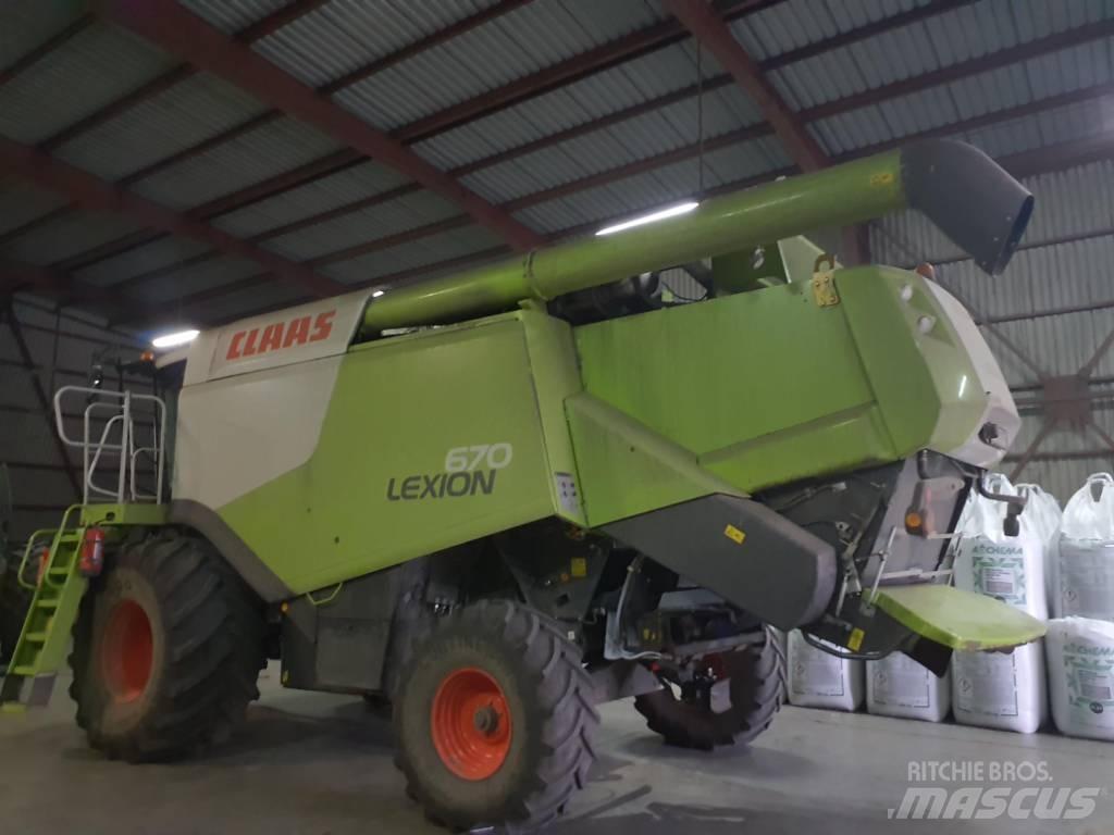 CLAAS Lexion 670 Kombajny zbożowe