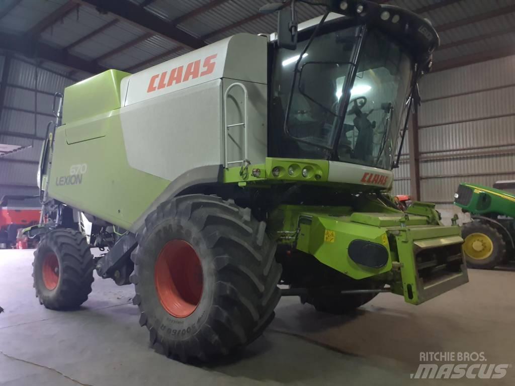 CLAAS Lexion 670 Kombajny zbożowe