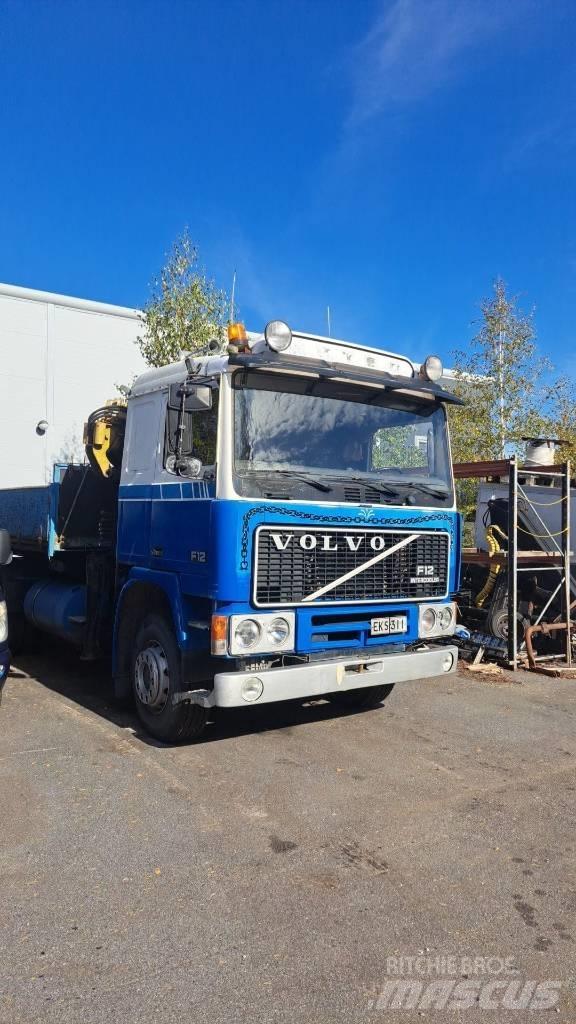 Volvo F 12 Żurawie samochodowe