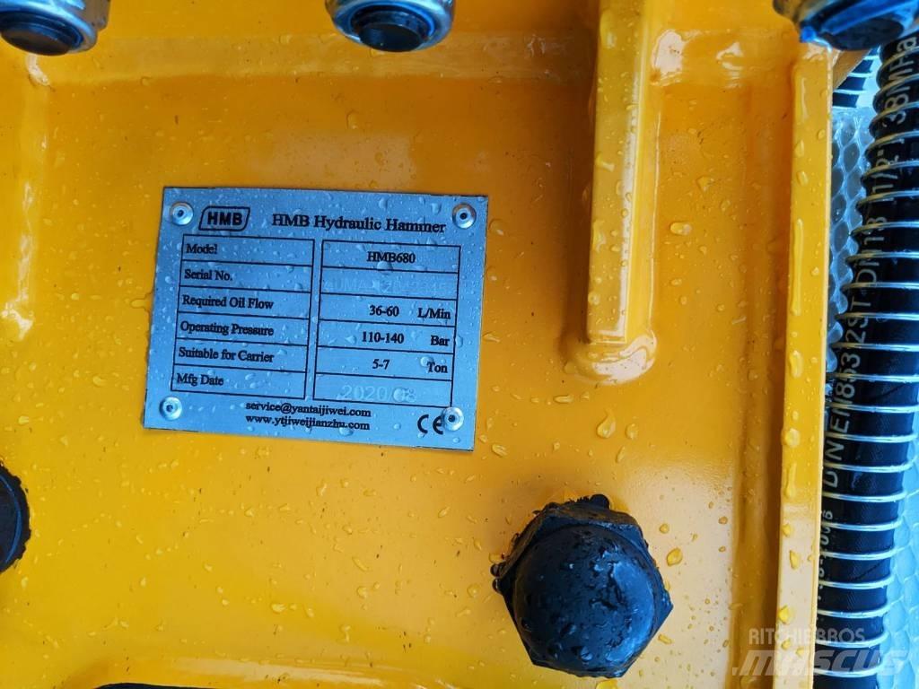  Hanmen HMB680 Młoty hydrauliczne