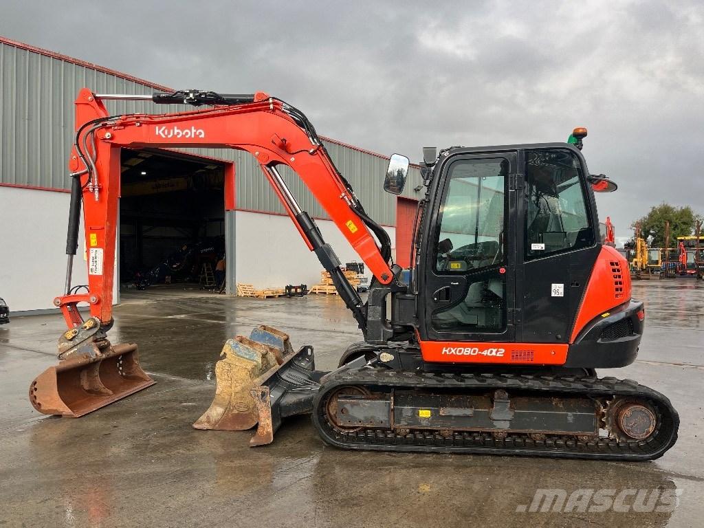 Kubota KX 080-4 Midikoparki  7t - 12t