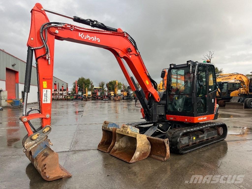 Kubota KX 080-4 Midikoparki  7t - 12t