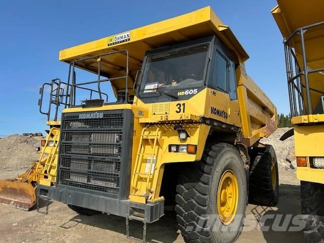 Komatsu 605-7 Wozidła sztywnoramowe