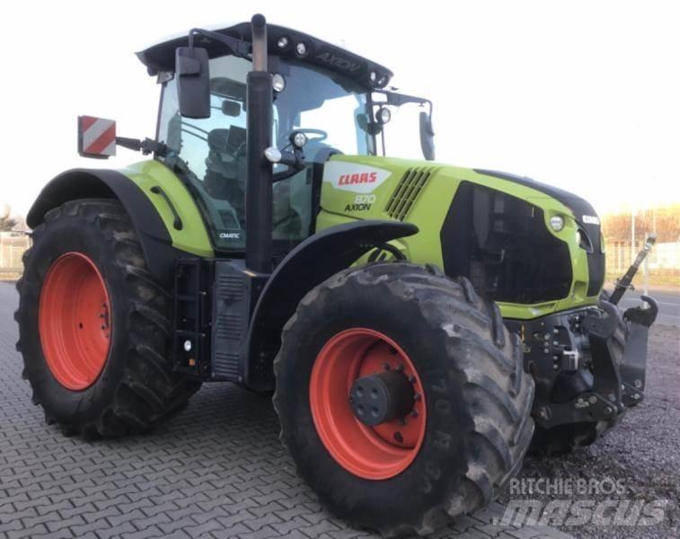 CLAAS AXION 870 Ciągniki rolnicze