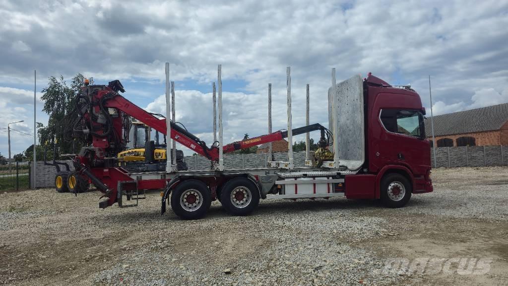 Scania R 650 Samochody do przewozu drewna