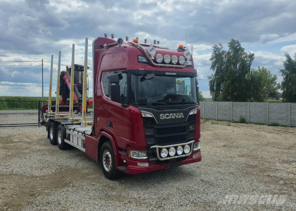 Scania R 650 Samochody do przewozu drewna
