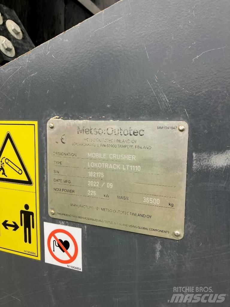 Metso LT 1110 Kruszarki mobilne