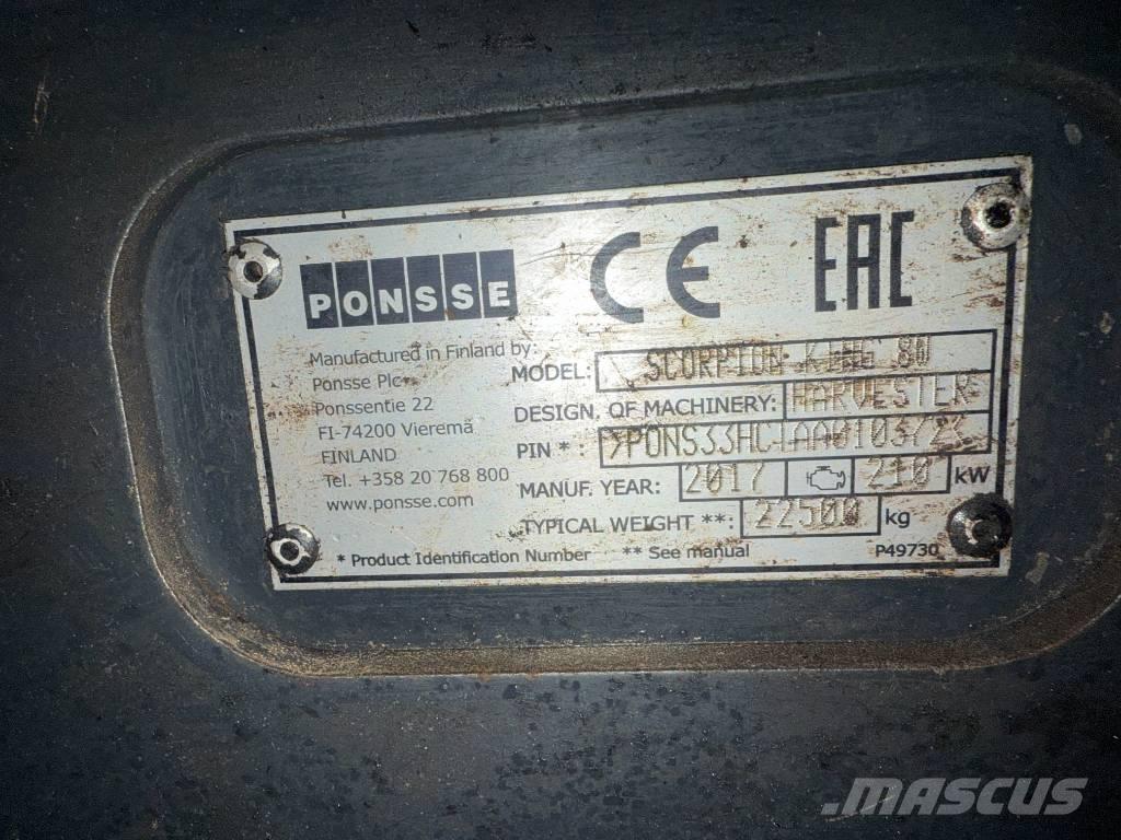 Ponsse Scorpion King Harwestery