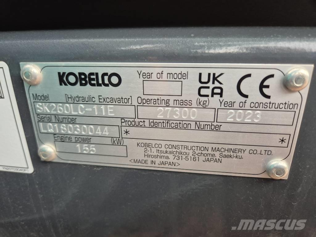 Kobelco SK260LC-11E Koparki gąsienicowe