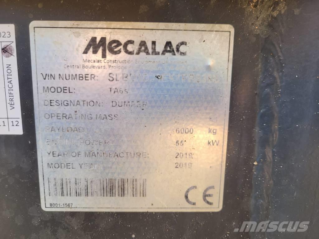 Mecalac TA 6.A Wozidła przegubowe