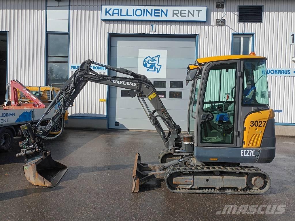 Volvo EC 27 C Minikoparki