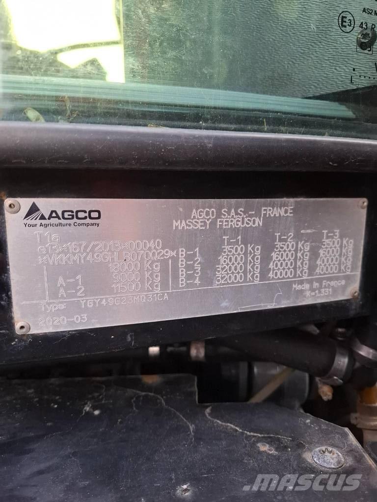 Massey Ferguson 8740 Ciągniki rolnicze