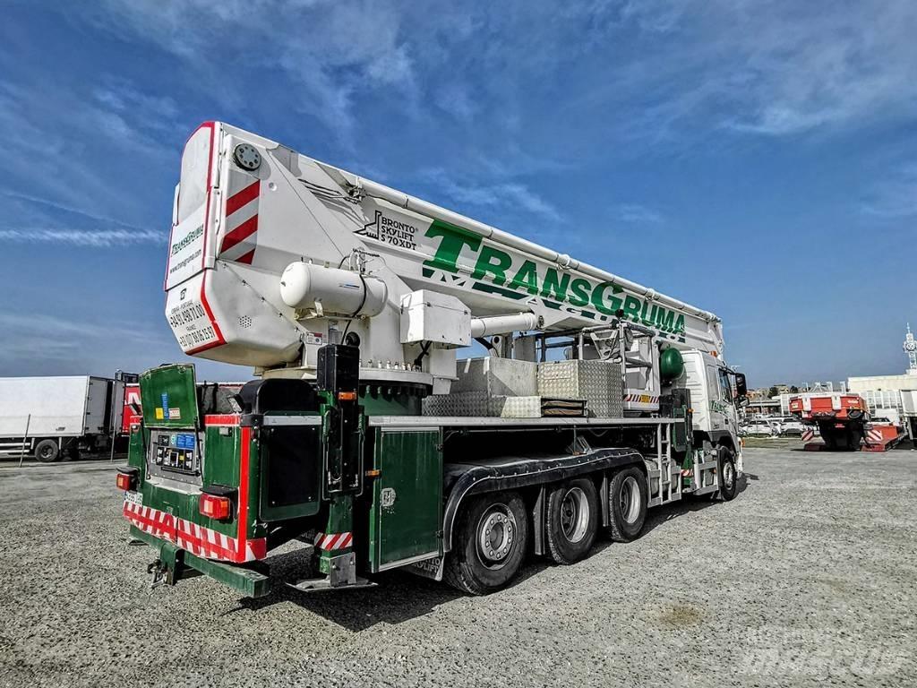 Bronto S70 XDT Kompaktowe samojezdne wysięgniki podnośnikowe