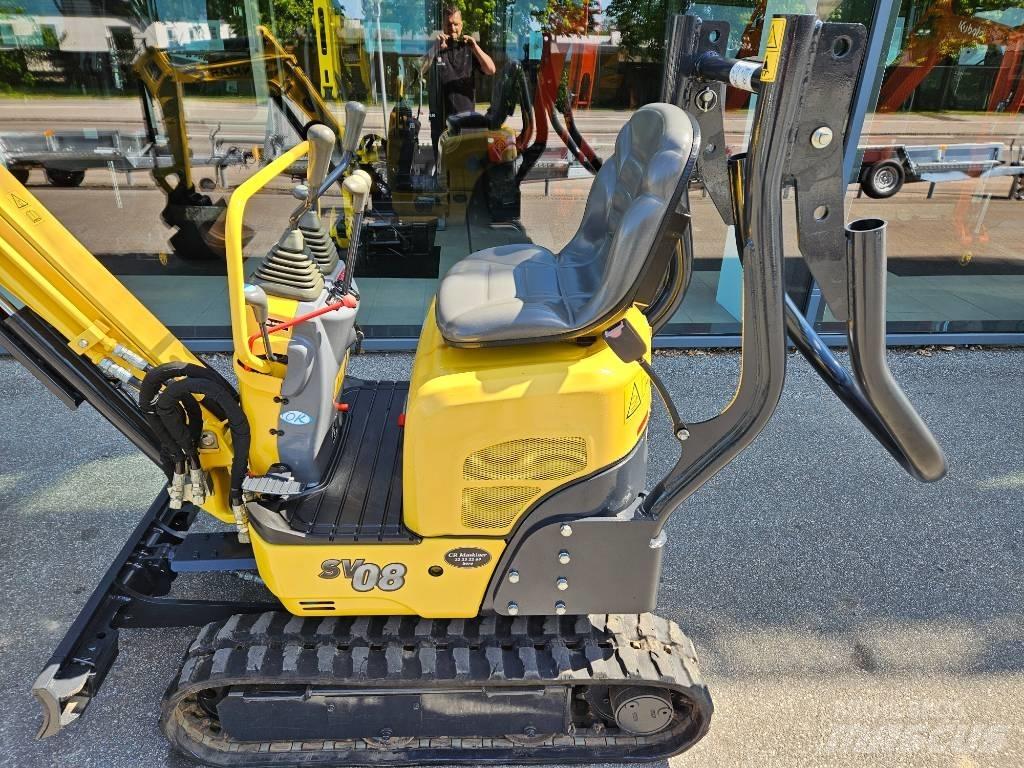 Yanmar SV 08 Minikoparki