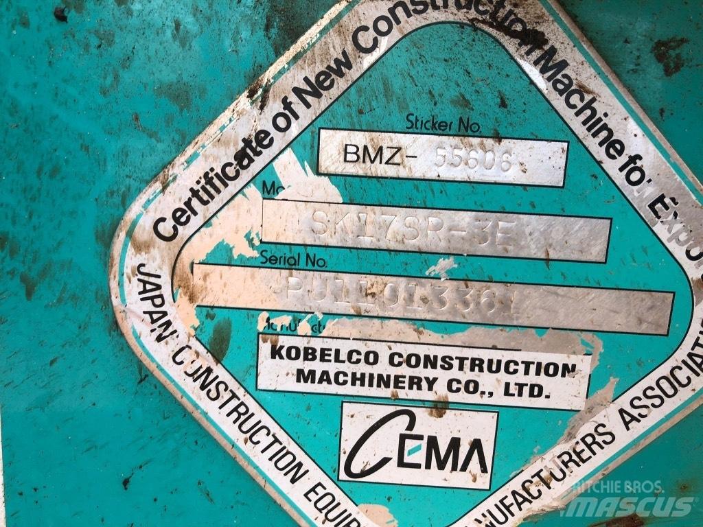 Kobelco SK 17 SR-5 Minikoparki