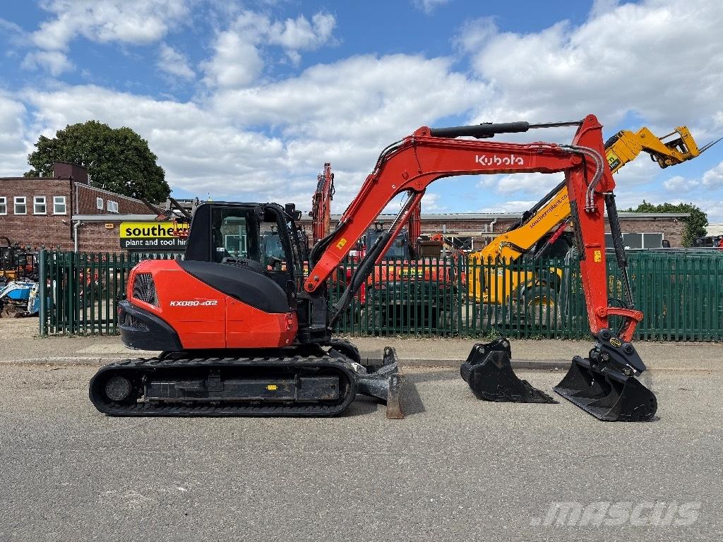 Kubota KX 080-4 Midikoparki  7t - 12t
