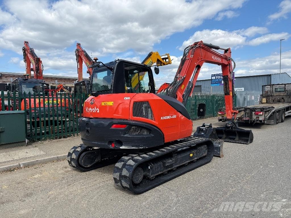 Kubota KX 080-4 Midikoparki  7t - 12t