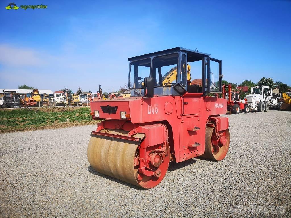 Hamm DV6 Walce dwubębnowe