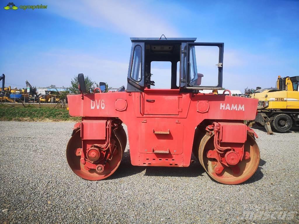 Hamm DV6 Walce dwubębnowe