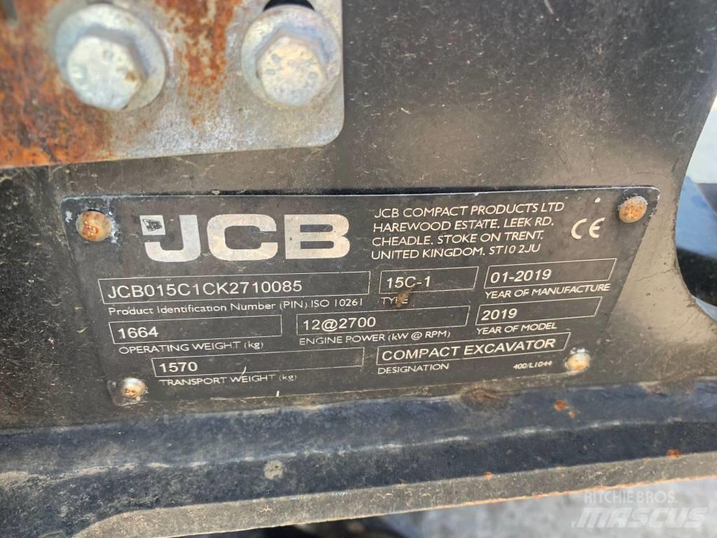 JCB 15 C-1 Minikoparki