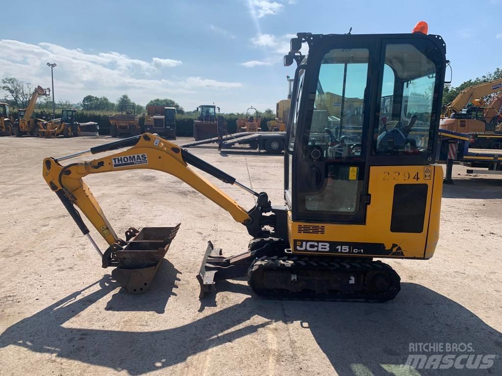 JCB 15 C-1 Minikoparki