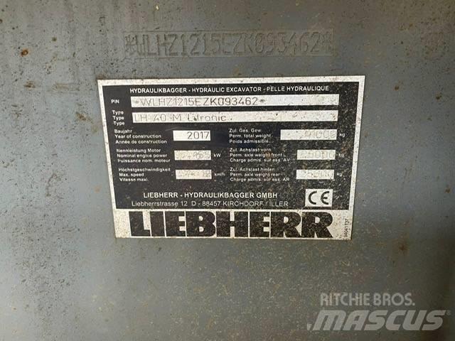 Liebherr LH40M Koparki przeładunkowe