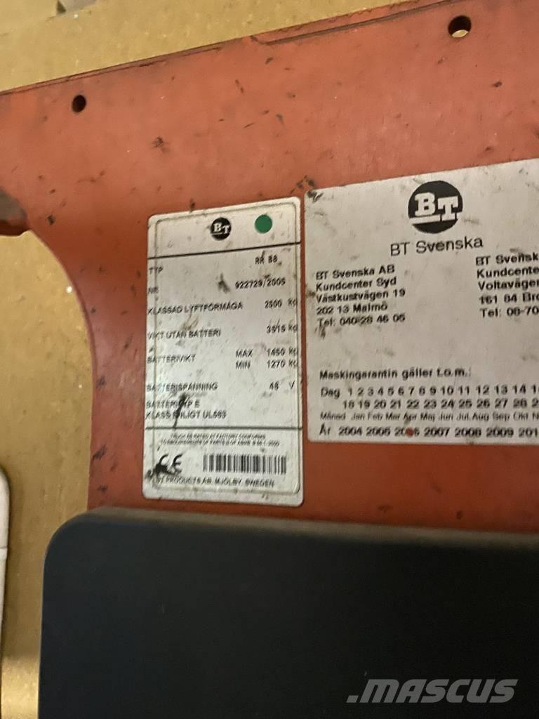 BT RR b 8 Wózki widłowe wysokiego składowania