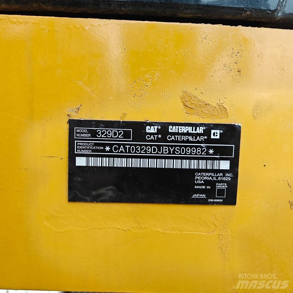 CAT 329 DD Koparki gąsienicowe