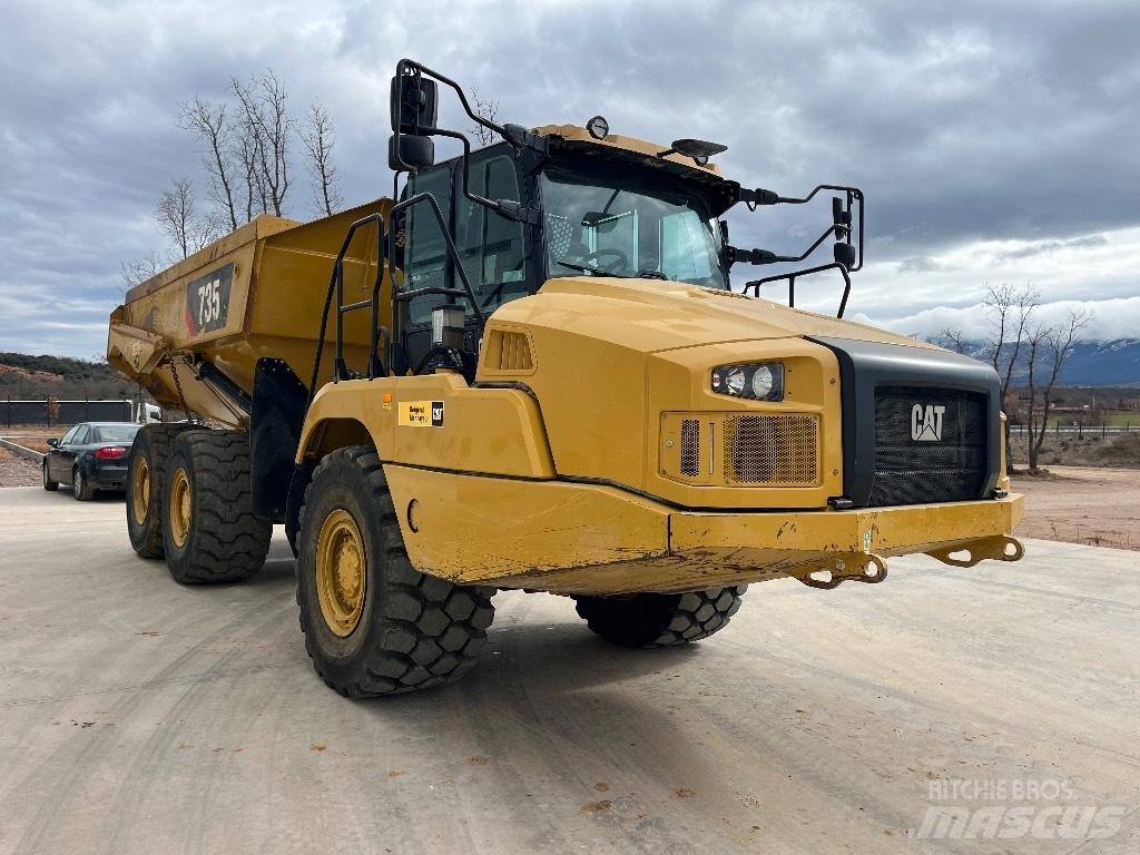 CAT 735 Wozidła przegubowe