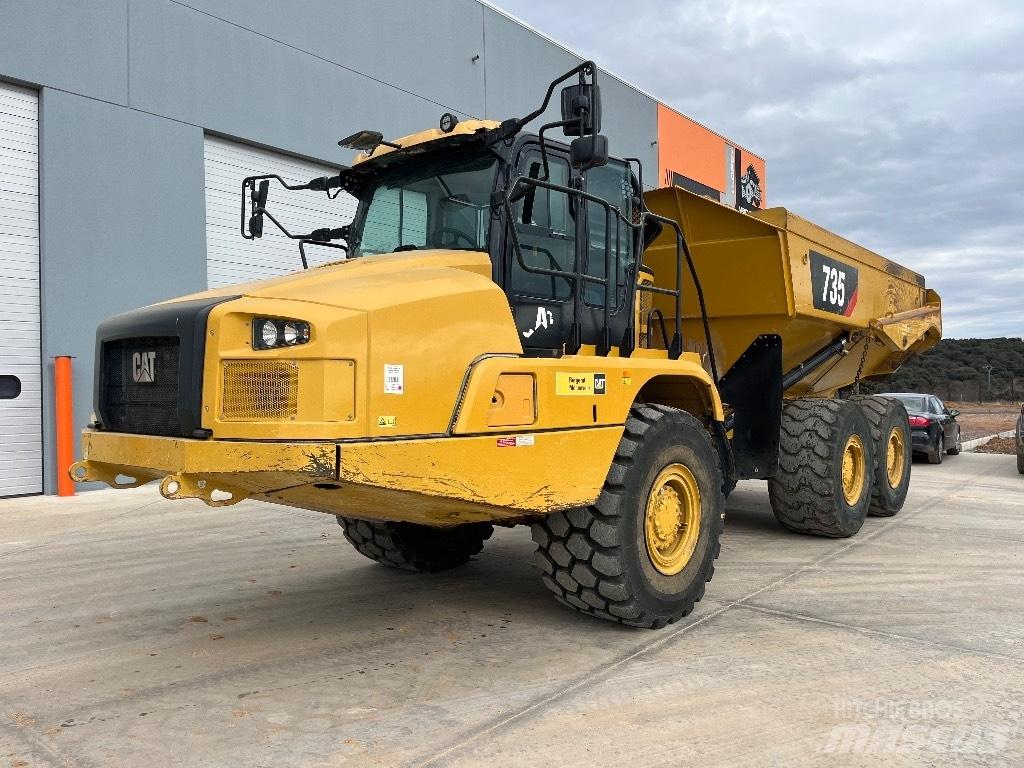 CAT 735 Wozidła przegubowe