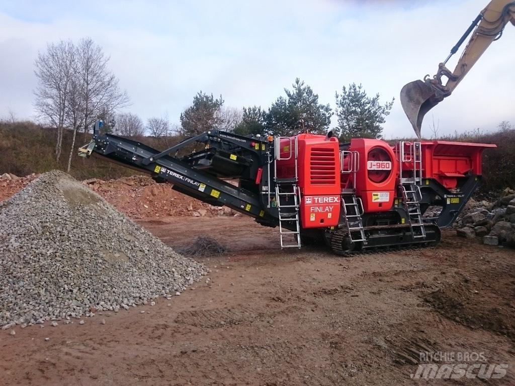 Terex Finlay J960 Kruszarki