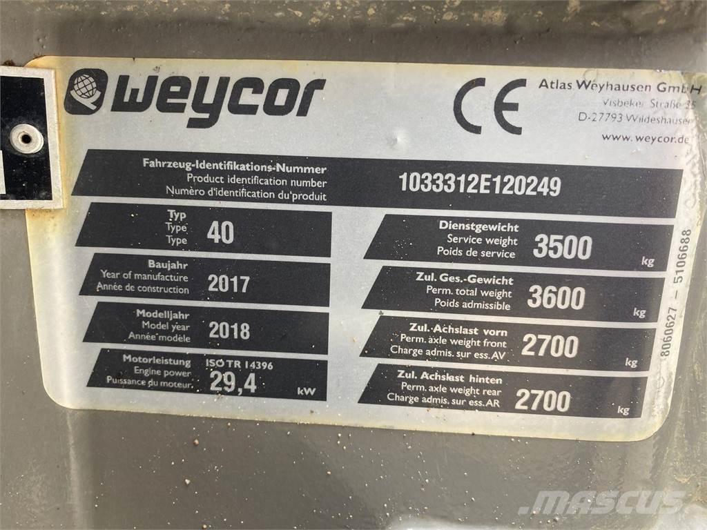 Weycor AR40 Agrar Ładowarki wielofunkcyjne