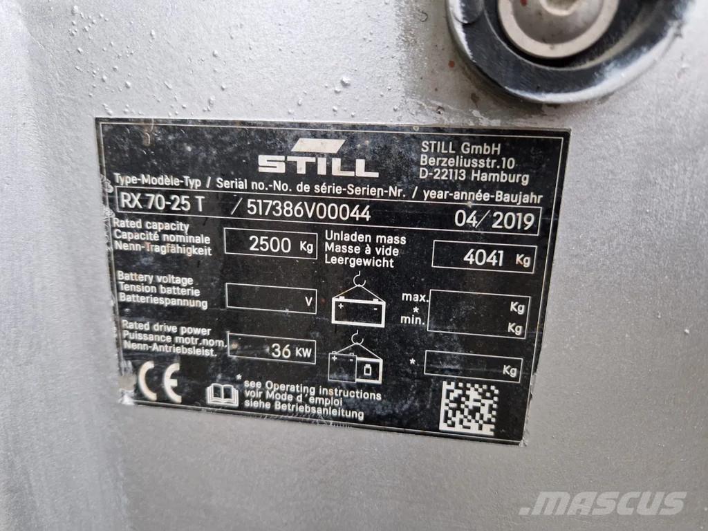 Still RX70-25T Wózki LPG