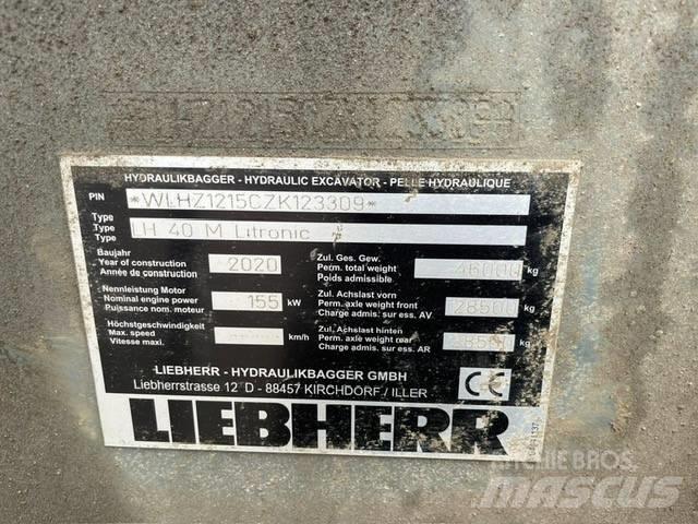 Liebherr LH40M Koparki przeładunkowe