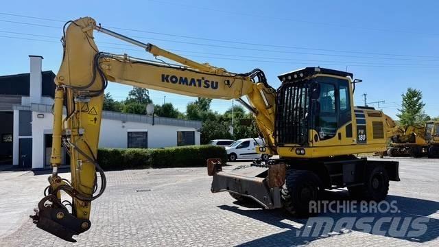 Komatsu PW 180-10 Koparki kołowe