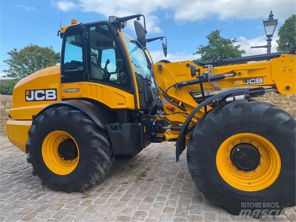 JCB Tm420s Ładowarki rolnicze