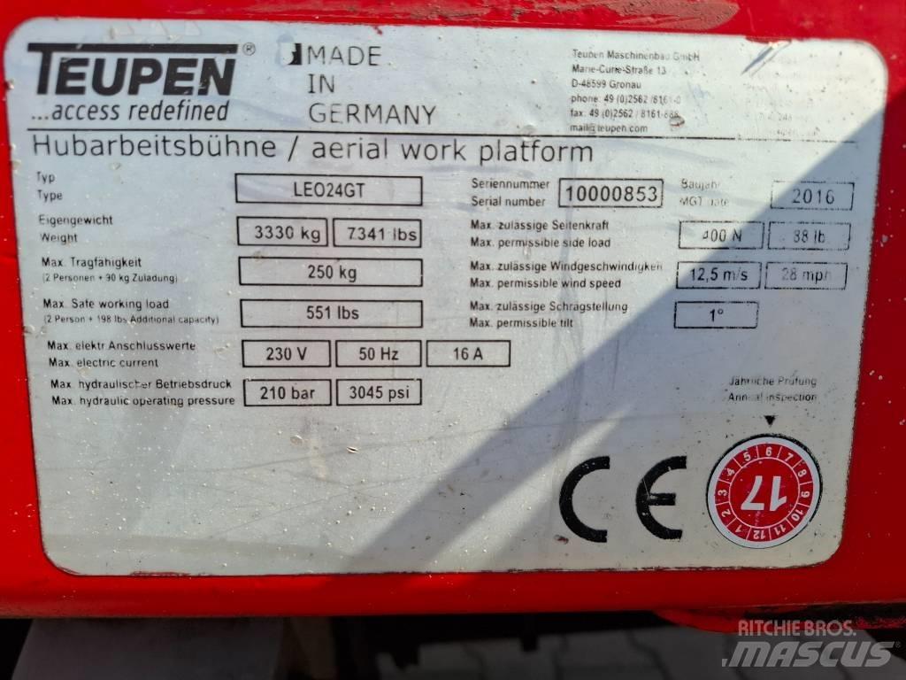 Teupen LEO24GT Podnośniki przegubowe
