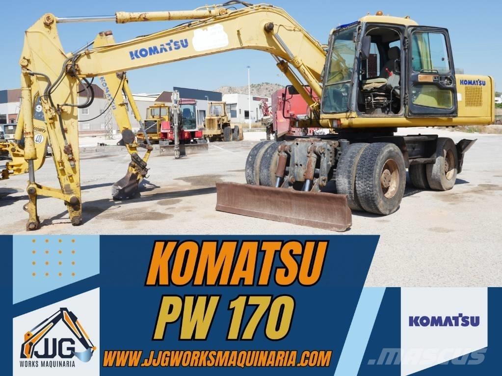 Komatsu PW 170 Koparki kołowe