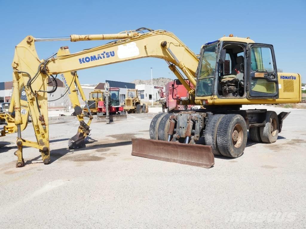 Komatsu PW 170 Koparki kołowe