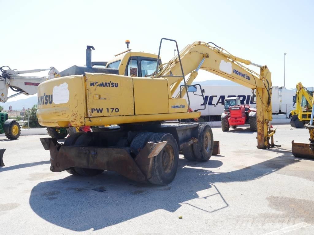 Komatsu PW 170 Koparki kołowe