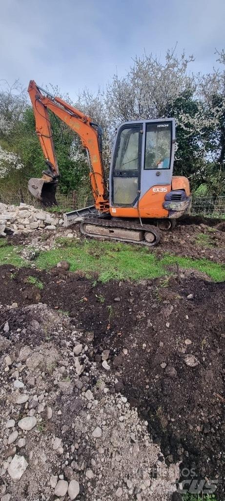 Hitachi Ex35 Minikoparki