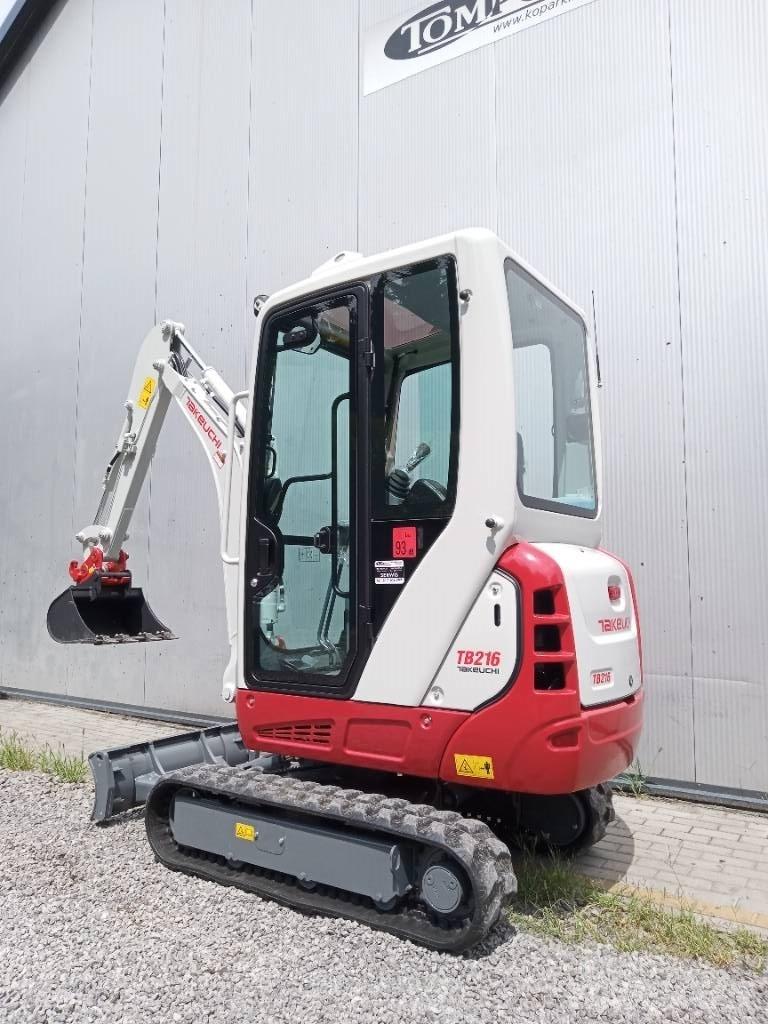 Takeuchi TB 216 Minikoparki