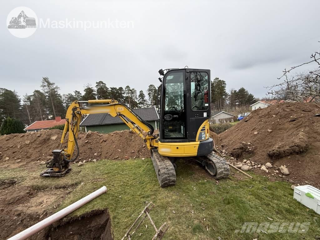 Komatsu PC 26 MR-3 Minikoparki